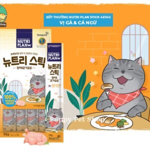 Sup thuong Nutri Plan Stick cho Meo